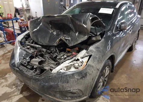 2017 Nissan Murano Sl из США, поврежденный, VIN 5N1AZ2MH6HN198566